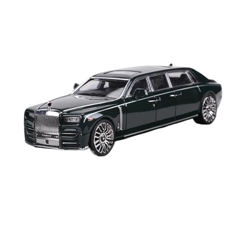 1:64 Für Erweiterte Modellauto Mansory Pantom Alloy Phantom VII(Green) von HQRTYBI