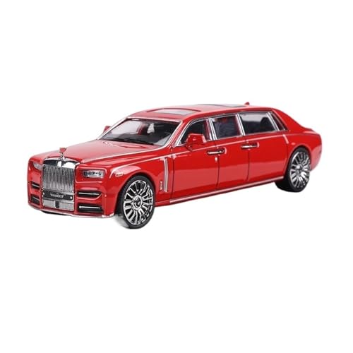 1:64 Für Erweiterte Modellauto Mansory Pantom Alloy Phantom VII(Red) von HQRTYBI