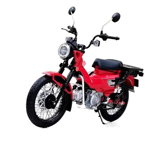 HQRTYBI 1/12 für CT125 Motorradmodell aus Legierung, Sammlerstücke, statische Ornamente (rot) von HQRTYBI