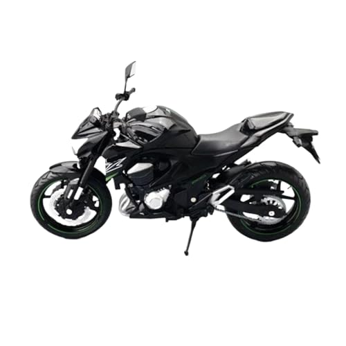 HQRTYBI 1/12 für Z800 6R Racing Cross-Country Motorrad Modell Simulation MetalStreet Collection Geschenk (schwarz) von HQRTYBI