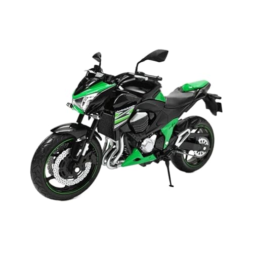 HQRTYBI 1/12 für Z800 6R Rennen, Cross-Country-Motorrad-Modell, Simulation, MetalStreet-Kollektion, Geschenk (grün) von HQRTYBI