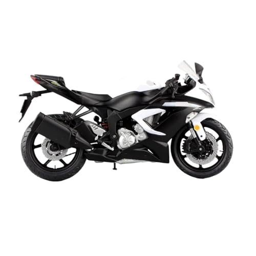 HQRTYBI 1/12 für Z800 6R Rennen, Cross-Country-Motorrad-Modell, Simulation, MetalStreet-Kollektion, Geschenk (weiß) von HQRTYBI