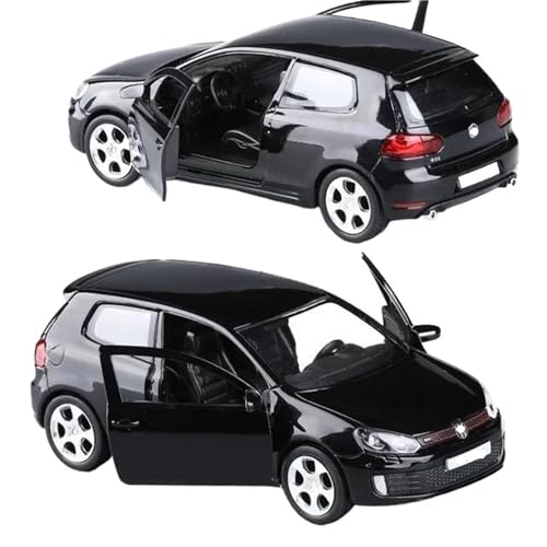 HQRTYBI 1/36 for Automodell Legierung Pull Back Fahrzeugmodelle for Kinder Geschenk(Black) von HQRTYBI