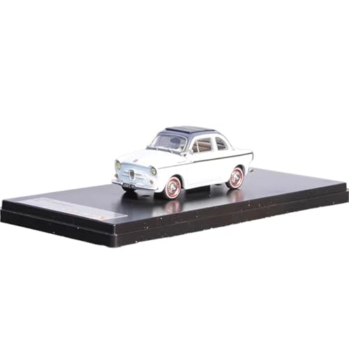 HQRTYBI 1/43 für Fiat Weinsberg 500 Simulation Legierung Auto Modell Sammlung Dekoration Geschenk Souvenir Display (weiß) von HQRTYBI