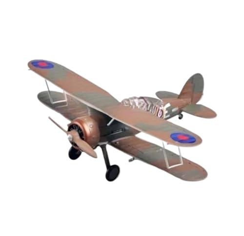 HQRTYBI 1/72 für Kämpfer, Militärflugzeug, Modell-Display, Sammlung, Geschenk (Metallic) von HQRTYBI