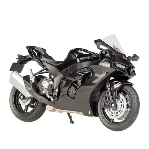 HQRTYBI 1:12 für 2021 Zx-10r Motorrad Simulation Legierung Modell Geschenk (schwarz) von HQRTYBI