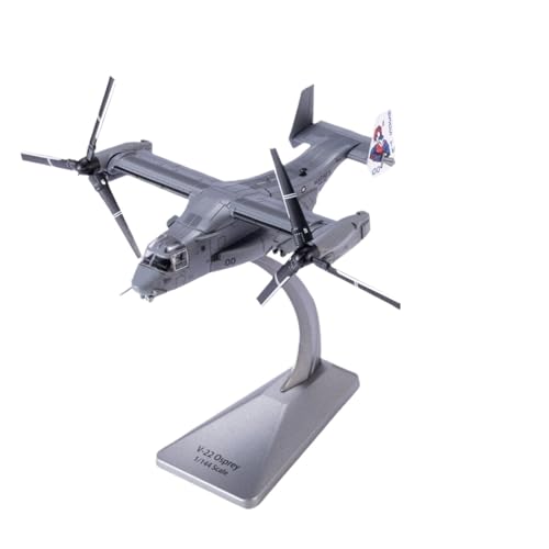 HQRTYBI 1:144 Für V-22 Tiltrotor Transport Flugzeug Legierung Modell Bücherregal Desktop Dekoration Home Ornament von HQRTYBI