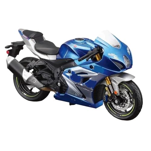 HQRTYBI 1:18 250 Duke Factory Edition Statische Druckguss-Fahrzeuge, Sammlerstück, Motorradmodell (blau) von HQRTYBI