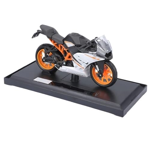 HQRTYBI 1:18 Für MT-07 2018 RC 390 R1 V4 2021 Motorrad-Modellkollektion (Orange) von HQRTYBI