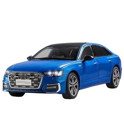 HQRTYBI 1:18 for A6 Legierung Automodelle Druckguss Metall Fahrzeug Automodelle(Blue) von HQRTYBI