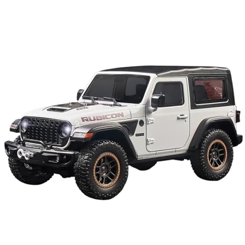 HQRTYBI 1:18 for Geländewagenmodell Aus Legierung, Simulierte Innendetails, Exquisite Desktop-Ornamente Vorhanden(White) von HQRTYBI