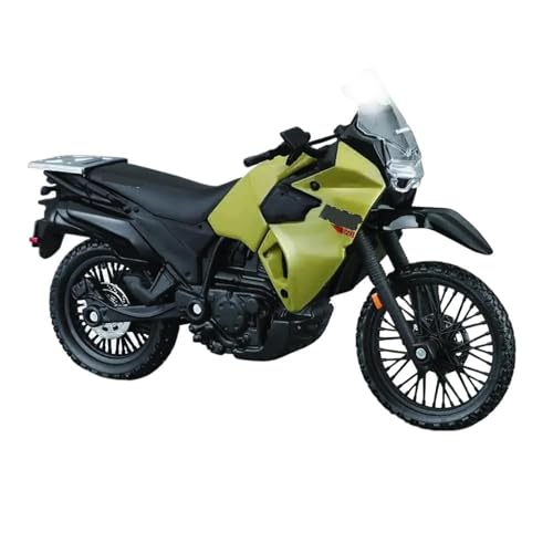 HQRTYBI 1:18 für MT-07 2018 RC 390 R1 V4 2021 Motorrad-Modellkollektion (grün) von HQRTYBI
