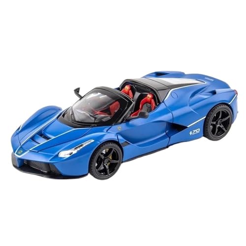HQRTYBI 1:22 for High Simulation Sport Auto Diecast Metall Legierung Modell Auto Sammlung Kinder Präsentieren(Blue) von HQRTYBI