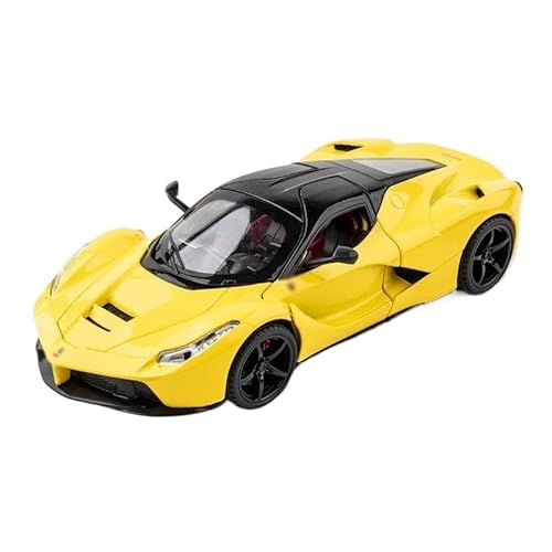 HQRTYBI 1:22 for High Simulation Sport Auto Diecast Metall Legierung Modell Auto Sammlung Kinder Präsentieren(Yellow) von HQRTYBI