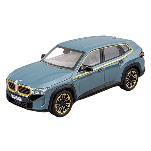HQRTYBI 1:24 Automodell Aus Legierung Mit Effekt-Aufziehmechanismus – Ideal for Kinder Und Sammler – Lustiges Und Langlebiges Geschenk(Blue) von HQRTYBI
