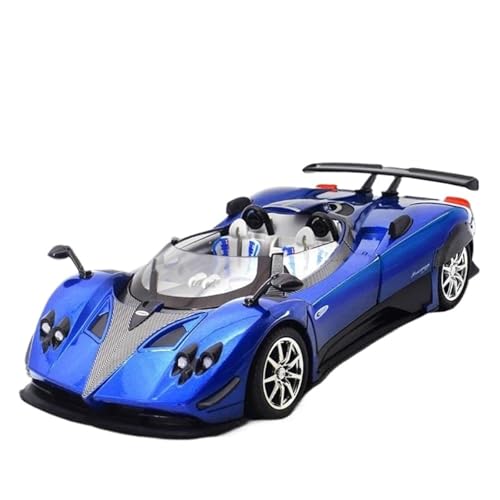 HQRTYBI 1:24 for Legierung Auto Modell Pull Back Kinder Sammlerstücke Geburtstagsgeschenk(Blue) von HQRTYBI