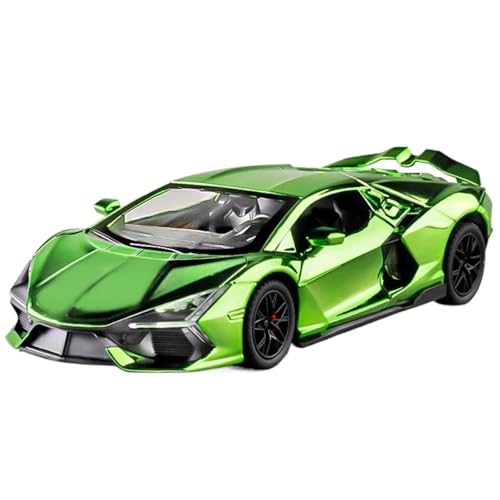 HQRTYBI 1:24 for Legierung Modell Auto Druckguss Metall Casting Auto for Kinder Fahrzeug Präsentieren(Green) von HQRTYBI