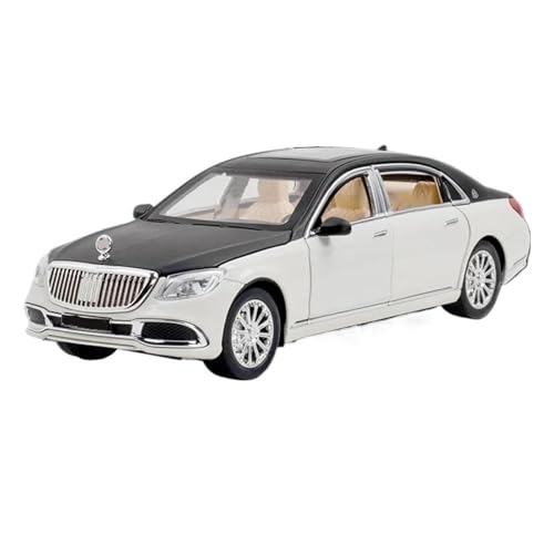 HQRTYBI 1:24 for Legierung Modell Autos Diecast Spielzeug Auto Simulation Fahrzeug Modell Geschenk for Kinder(White) von HQRTYBI
