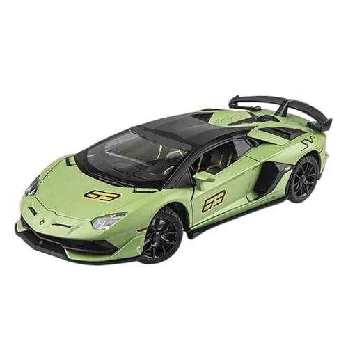 HQRTYBI 1:24 for Legierung Sport Auto Modell Diecast Metall Modelle 4 Türen Geöffnet for Jungen Urlaub Geschenk(Green) von HQRTYBI