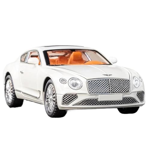 HQRTYBI 1:24 for Modell Auto Legierung Diecast Auto Sammeln Pull Back Fahrzeuge Präsentieren(White) von HQRTYBI