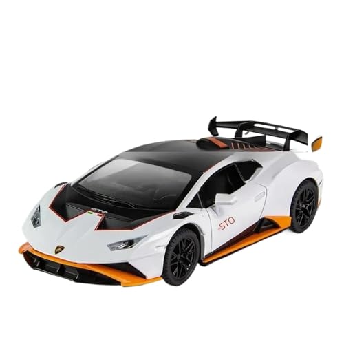 HQRTYBI 1:24 for Modellautos Aus Legierung – Ultimative Supercar-Nachbildung for Sammler – Präzise Detaillierung Hochwertige Handwerkskunst(White) von HQRTYBI