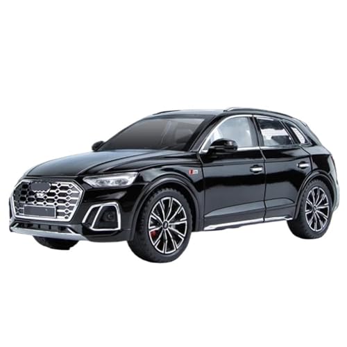 HQRTYBI 1:24 for Q5 SUV Legierung Automodell Druckguss Metallfahrzeuge Automodell Hohe Simulation Sammlung Kindergeschenk(Black) von HQRTYBI