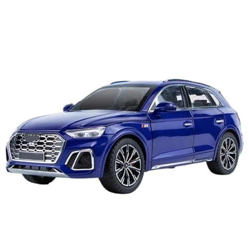HQRTYBI 1:24 for Q5 SUV Legierung Automodell Druckguss Metallfahrzeuge Automodell Hohe Simulation Sammlung Kindergeschenk(Blue) von HQRTYBI