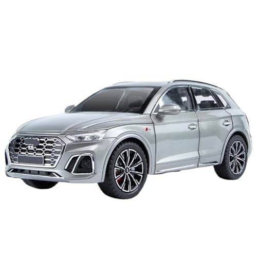 HQRTYBI 1:24 for Q5 SUV Legierung Automodell Druckguss Metallfahrzeuge Automodell Hohe Simulation Sammlung Kindergeschenk(Gray) von HQRTYBI