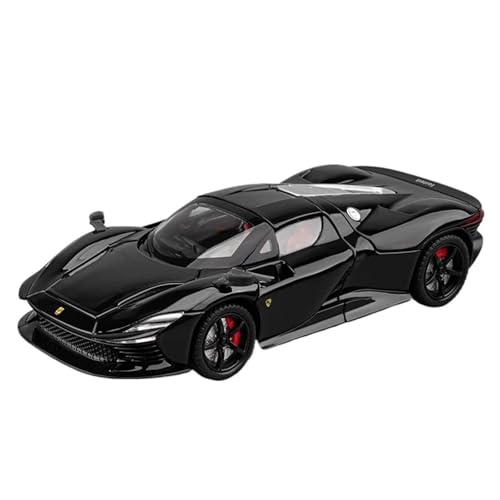 HQRTYBI 1:24 for SP3 Legierung Sportwagenmodell Druckguss Metall Rennfahrzeuge Automodell Simulation Sammlung Kinder Spielzeug Geschenk(Black) von HQRTYBI