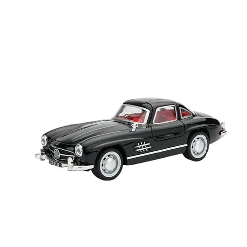 HQRTYBI 1:32 for 300SL Legierung Auto Druckguss Modell Vintage Shop Dekorationen Sammeln Ornament Geschenk for Freund Jungen(Black) von HQRTYBI