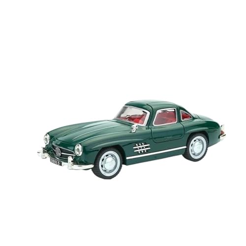 HQRTYBI 1:32 for 300SL Legierung Auto Druckguss Modell Vintage Shop Dekorationen Sammeln Ornament Geschenk for Freund Jungen(Green) von HQRTYBI