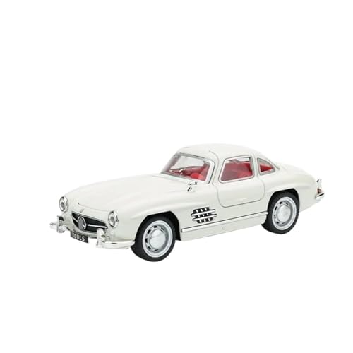 HQRTYBI 1:32 for 300SL Legierung Auto Druckguss Modell Vintage Shop Dekorationen Sammeln Ornament Geschenk for Freund Jungen(White) von HQRTYBI