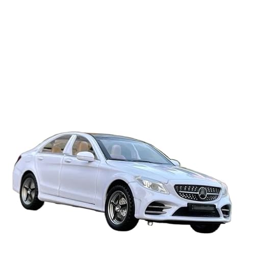 HQRTYBI 1:32 for C260L Legierung Automodell Druckguss Metall Spielzeugfahrzeuge Automodell Simulation Sound Und Licht Sammlung Kindergeschenk Weihnachten(White) von HQRTYBI