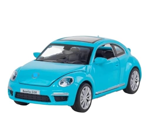 HQRTYBI 1:32 for Käfer GSR Hohe Simulation Diecast Auto Metall Legierung Modell Auto Kinder Spielzeug Sammlung Präsentieren(Blue) von HQRTYBI