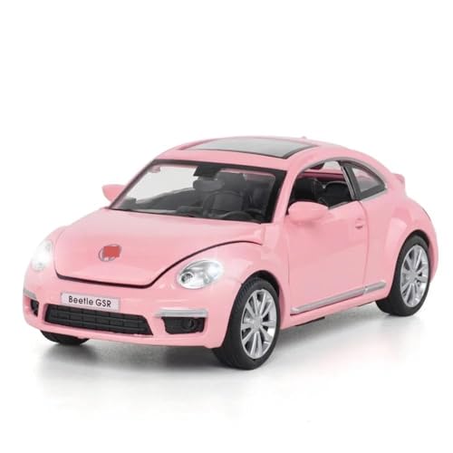 HQRTYBI 1:32 for Käfer GSR Hohe Simulation Diecast Auto Metall Legierung Modell Auto Kinder Spielzeug Sammlung Präsentieren(Pink) von HQRTYBI