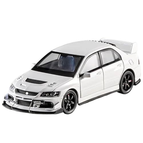 HQRTYBI 1:32 for Legierung Sport Auto Modell Druckguss Metall Racing Fahrzeuge Auto Modell Kinder Präsentieren(White) von HQRTYBI