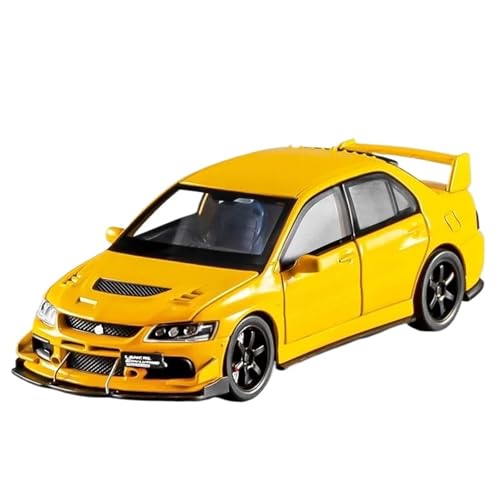 HQRTYBI 1:32 for Legierung Sport Auto Modell Druckguss Metall Racing Fahrzeuge Auto Modell Kinder Präsentieren(Yellow) von HQRTYBI