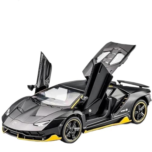 HQRTYBI 1:32 for Legierung Sport Auto Modell Druckguss & Fahrzeuge Racing Heben Schwanz Pull Auto Präsentieren(Black) von HQRTYBI