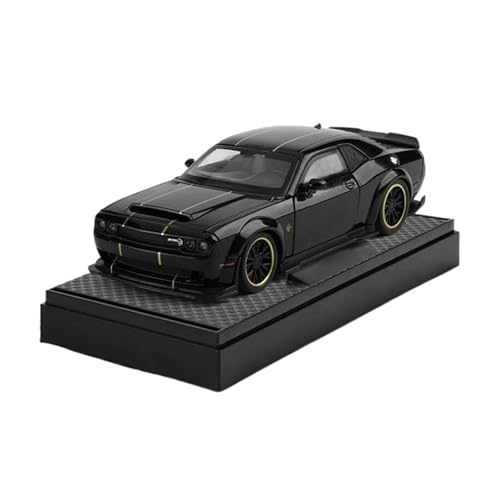 HQRTYBI 1:32 for SRT Hellcat Redeye V8 Legierung Metall Druckguss Modell Amerikanischen Muscle Sport Auto Sammlung Von Hobby Dekorationen Präsentieren(Black) von HQRTYBI