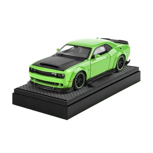 HQRTYBI 1:32 for SRT Hellcat Redeye V8 Legierung Metall Druckguss Modell Amerikanischen Muscle Sport Auto Sammlung Von Hobby Dekorationen Präsentieren(Green) von HQRTYBI
