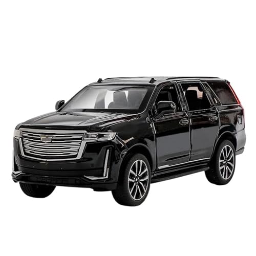 HQRTYBI 1:32 for SUV Legierung Modell Sound und Licht Pull Back Spielzeug for das Auto Geburtstagsgeschenk for Jungen(Black) von HQRTYBI