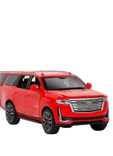 HQRTYBI 1:32 for SUV Legierung Modell Sound und Licht Pull Back Spielzeug for das Auto Geburtstagsgeschenk for Jungen(Red) von HQRTYBI