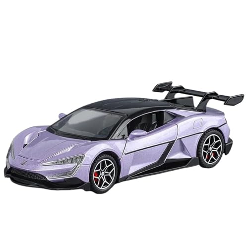 HQRTYBI 1:32 for U9 Legierung Automodell, Spielfahrzeug Geburtstagsgeschenk Kinderauto Junge(Purple) von HQRTYBI
