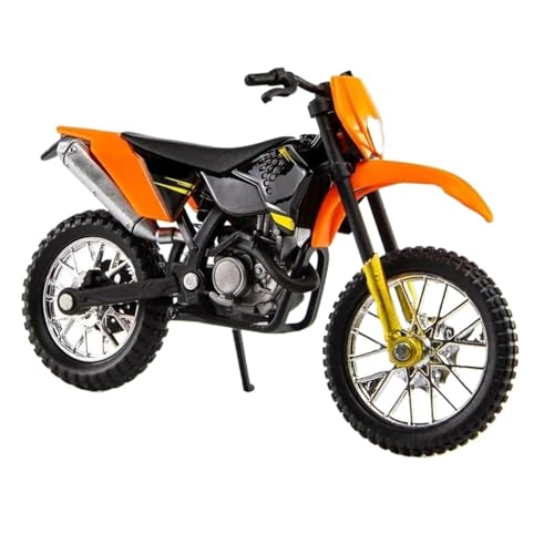 HQRTYBI 1:32 für Motorrad-Modell, Druckgusslegierung, Geschenk (orange) von HQRTYBI