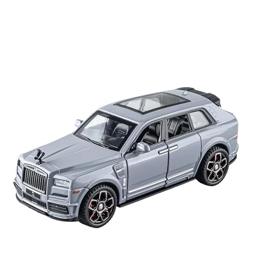 HQRTYBI 1:36 for A589 Hohe Simulation Diecast Metall Legierung Modell Auto Pull Back Sammlung Kinder Präsentieren(Gray) von HQRTYBI