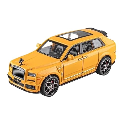 HQRTYBI 1:36 for A589 Hohe Simulation Diecast Metall Legierung Modell Auto Pull Back Sammlung Kinder Präsentieren(Yellow) von HQRTYBI