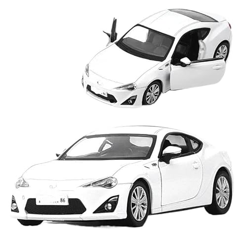 HQRTYBI 1:36 for GT86 Legierung Auto Modell Metall Diecast Präsentieren Kinder Sammlung Ornamente Display(White) von HQRTYBI