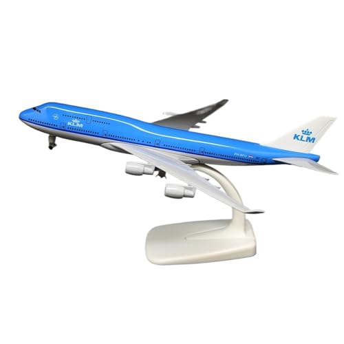 HQRTYBI 1:400 für 747 777 737 Airlines, 20 cm, Legierung, Geschenk für Freunde, Blau von HQRTYBI