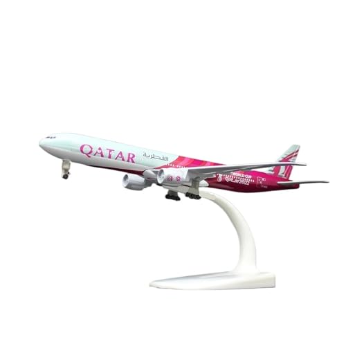 HQRTYBI 1:400 für 747 777 737 Airlines 20 cm Legierung Kollektion Freund Geschenk (Pink) von HQRTYBI