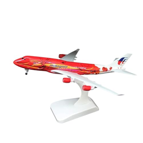 HQRTYBI 1:400 für 747 777 737 Airlines 20 cm Legierung Kollektion Freund Geschenk (rot) von HQRTYBI